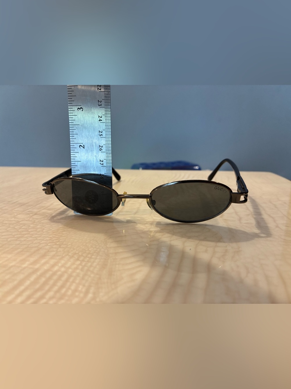 Gucci Black Metal Frame Sunglasses - Picture 11 of 13